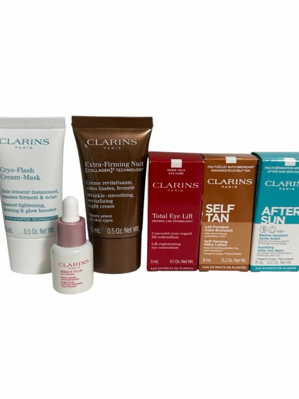 Clarins Sephora Skincare Sample Bundle